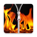 Logo of Fire Zipper Lock Screen 2019 android Application 